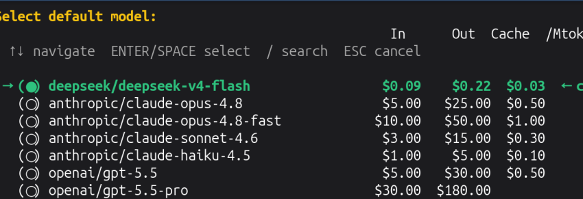 Cheap models
